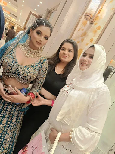Bridal makeup look